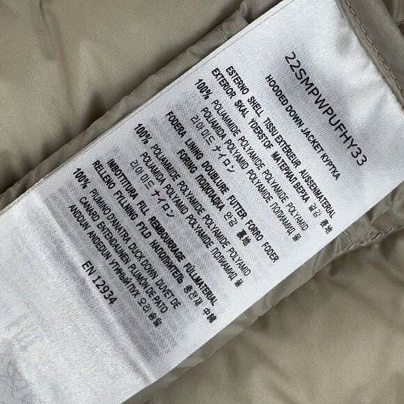 PARAJUMPERS Hollywood Down Puffer Jacket PJS Womens XS Hooded Lightweight Coat - Picture 9 of 12